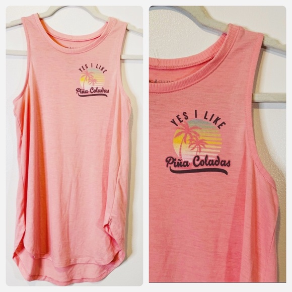 lyric & culture Tops - ☀️ Lyric & Culture | yes I like pina coladas tank top